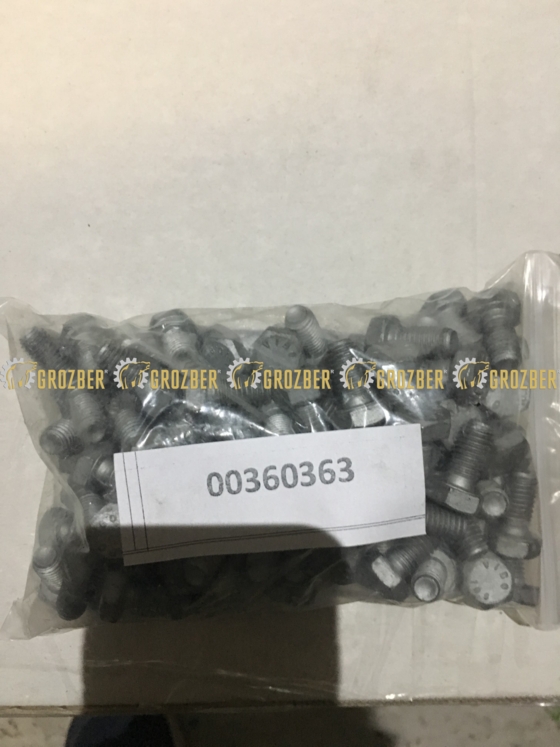 00360363 болт  8 X  16 DIN 933 10.9 HORSCH sku 00360363
