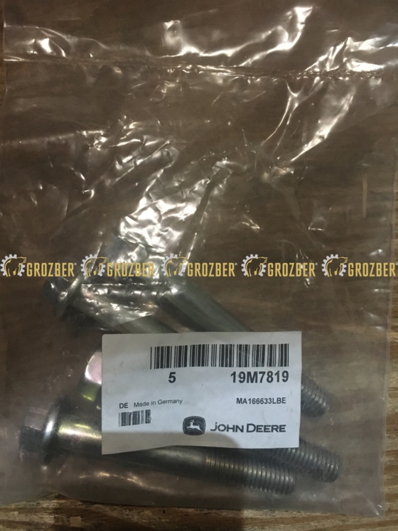 19M7819 болт 10.9-M12X90 HDParts-AG арт. 19M7819