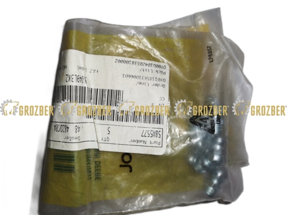 58M5577 змазуюча арматура JOHN DEERE sku 58M5577