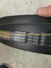 683.322F Ремінь клиновидний 683.322F