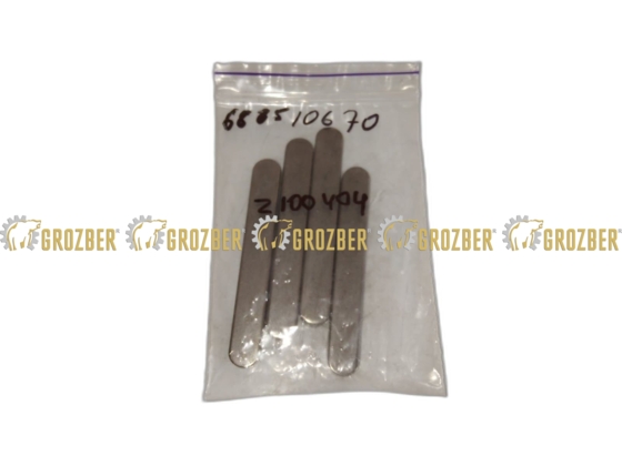 688510670 шпонка призматична 10х6х70 (Z100404) Prod EU арт. 688510670