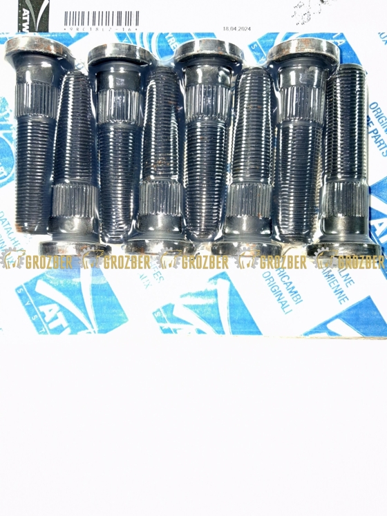 Фото 2 - 9RC18L2-16 (57118B5) Шпилька колісна Комплект №16 ADR запчастини арт. 9RC18L2-16