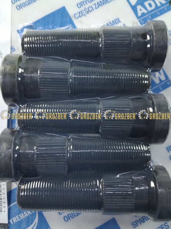 Фото 2 - 9RC22L1-10 Шпилька колісна Комплект №10 ADR запчастини арт. 9RC22L1-10