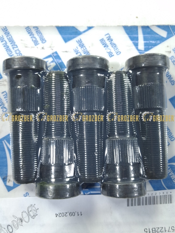 Фото 3 - 9RC22L1-10 Шпилька колісна Комплект №10 ADR запчастини арт. 9RC22L1-10