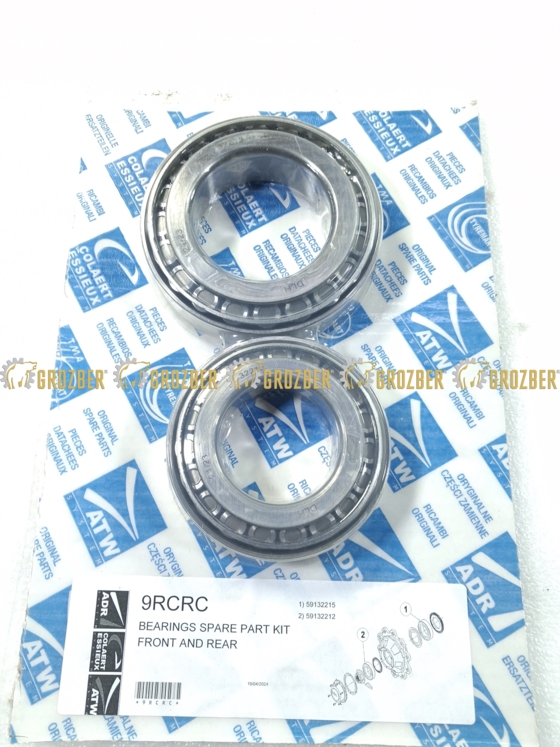 9RCRC Комплект підшипників ADR готові рішення арт. 9RCRC