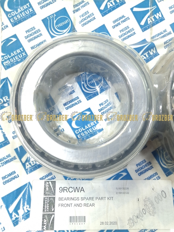 Фото 3 - 9RCWA Комплект підшипників ADR запчастини арт. 9RCWA