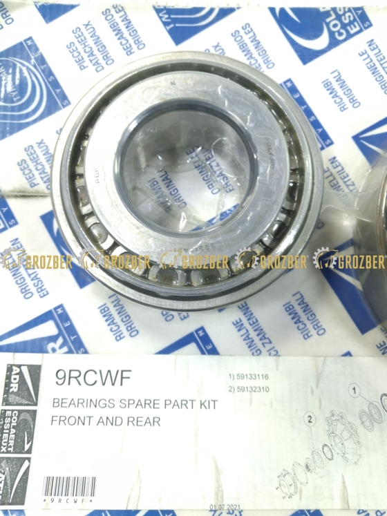 Фото 3 - 9RCWF Комплект підшипників (2-32310+2-33116) ADR запчастини арт. 9RCWF