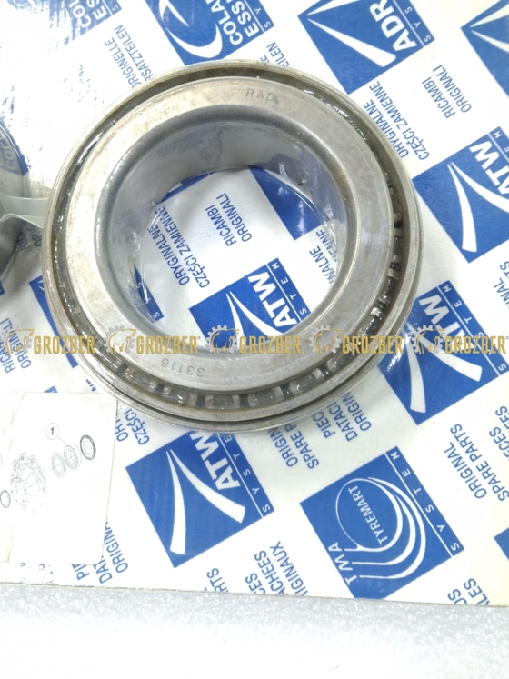 Фото 4 - 9RCWF Комплект підшипників (2-32310+2-33116) ADR запчастини арт. 9RCWF