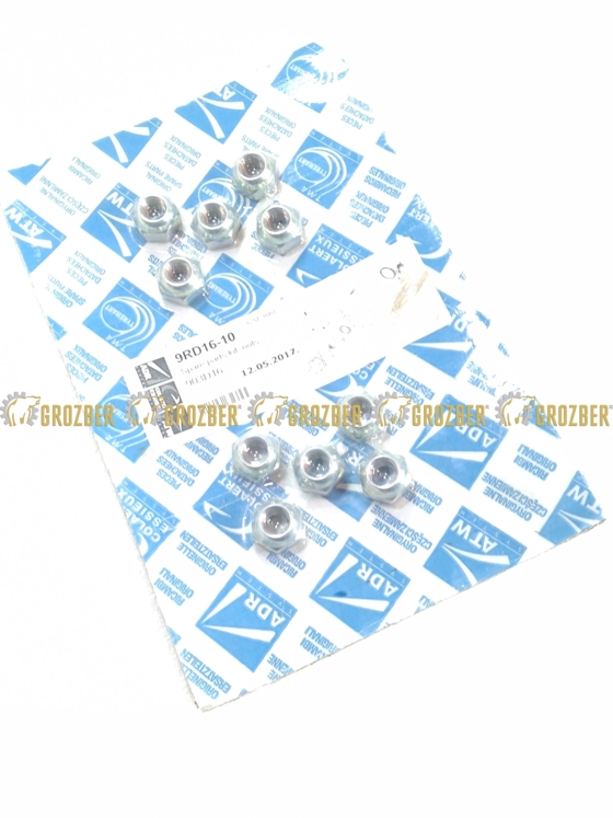 Photo 3 - 9RD16-10 Гайка колісна Комплект №10 ADR запчастини sku 9RD16-10