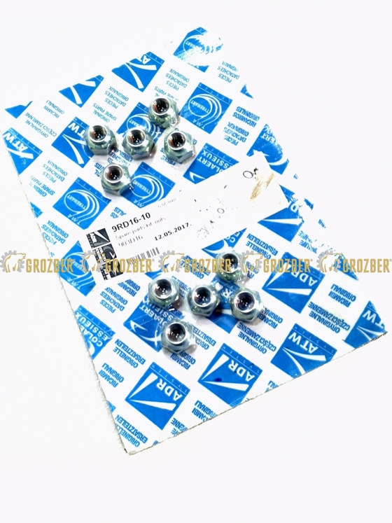 Photo 5 - 9RD16-10 Гайка колісна Комплект №10 ADR запчастини sku 9RD16-10