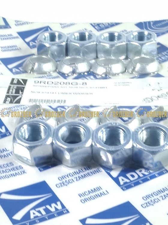 Фото 3 - 9RD208G-8 Гайка колісна Комплект №8 ADR запчастини арт. 9RD208G-8