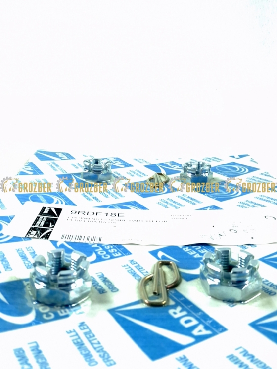 Фото 3 - 9RDF18E Комплект корончатої гайки ADR запчастини арт. 9RDF18E