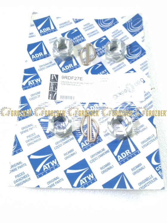 Фото 2 - 9RDF27E Комлект корончатої гайки ADR ADR запчастини арт. 9RDF27E