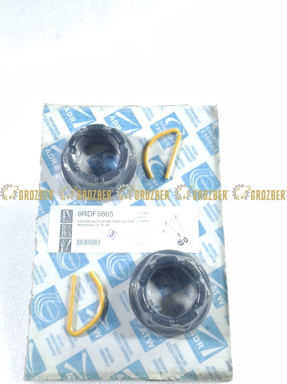 Photo 1 - 9RDF5865 Комплект гайок осі ADR запчастини sku 9RDF5865