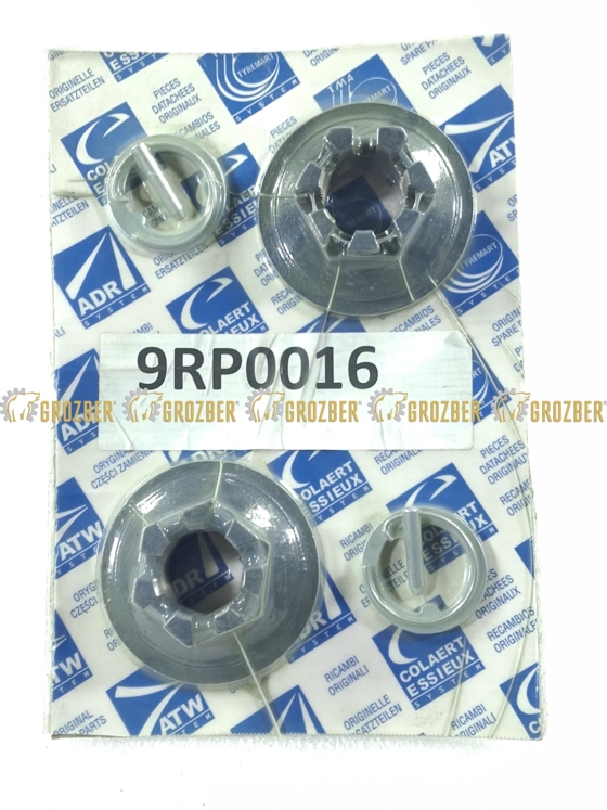 Фото 2 - 9RP0016 Комплект корончатої гайки ADR запчастини арт. 9RP0016