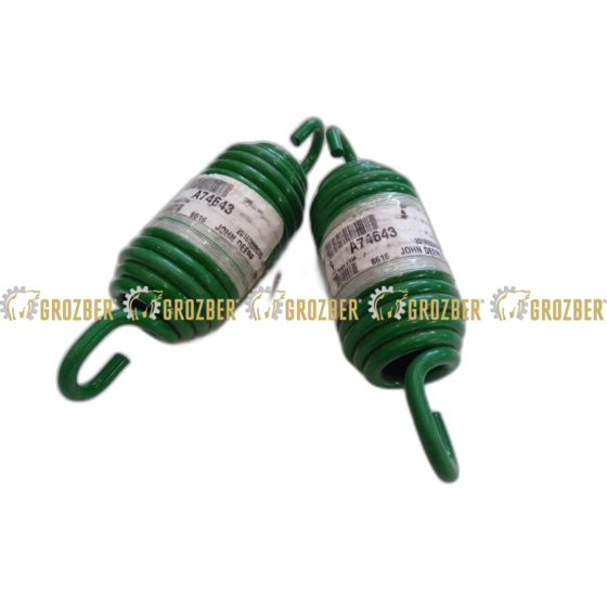 Photo 2 - A74643 (A47132, A57290) Пружина розтягнення JOHN DEERE sku A74643