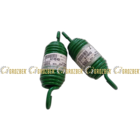 Photo 1 - A74643 (A47132, A57290) Пружина розтягнення JOHN DEERE sku A74643