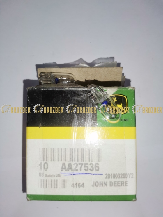 AA27536 лампа розжарювання JOHN DEERE арт. AA27536