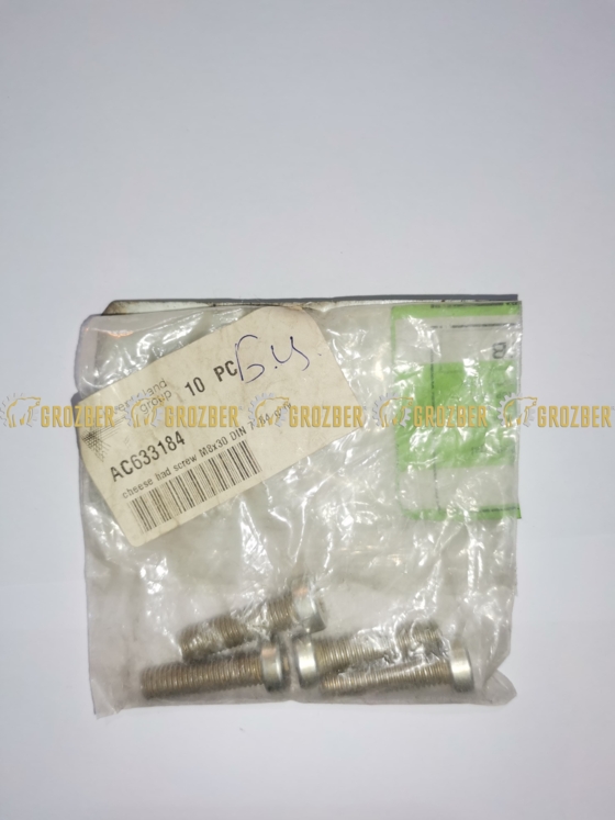 AC633184 Болт M8x30 DIN 7984 gal. Kverneland арт. AC633184