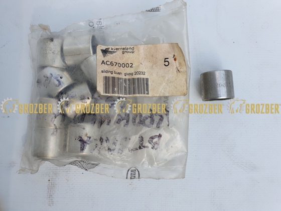 AC670002 Втулка кронштейна 202320F SKF Kverneland арт. AC670002