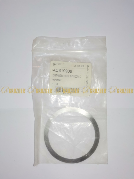AC819908 Шайба металева Kverneland sku AC819908