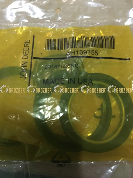 AH139755 ремкомплект гідроциліндра JOHN DEERE арт. AH139755
