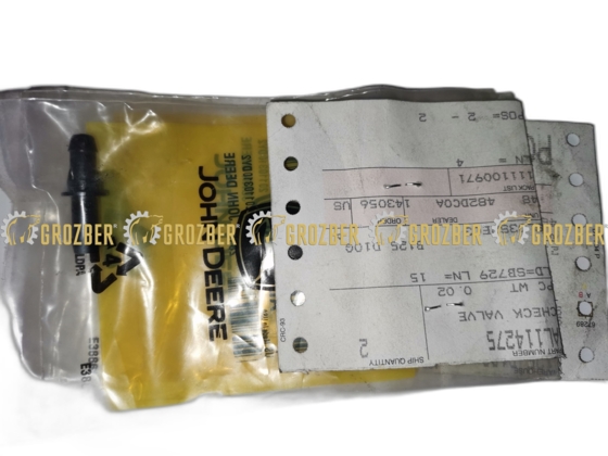 AL114275 Клапан перепускний JOHN DEERE sku AL114275