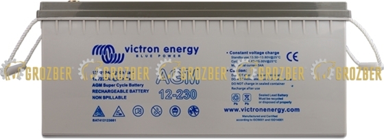 AGM Super Cycle battery Victron Energy sku BAT412015081