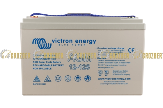 AGM Super Cycle battery Victron Energy sku BAT412112081