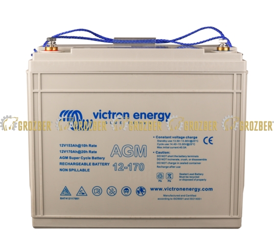 AGM Super Cycle battery Victron Energy sku BAT412117081