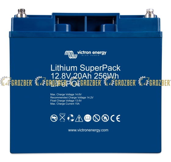 Lithium SuperPack 12,8V & 25,6V Victron Energy sku BAT512020705