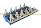 Busbar to connect 5 CIP100200100 (500 A) CIP100400060