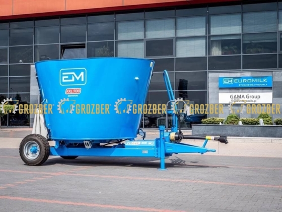 Фото 3 - FXL 1000 Кормозмішувач з вертикальним шнеком RINO EUROMILK арт. FXL1000