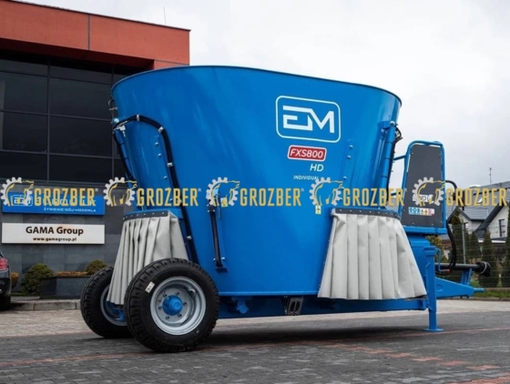 Photo 1 - FXS 800 HD Кормозмішувач з вертикальним шнеком RINO EUROMILK sku FXS800HD