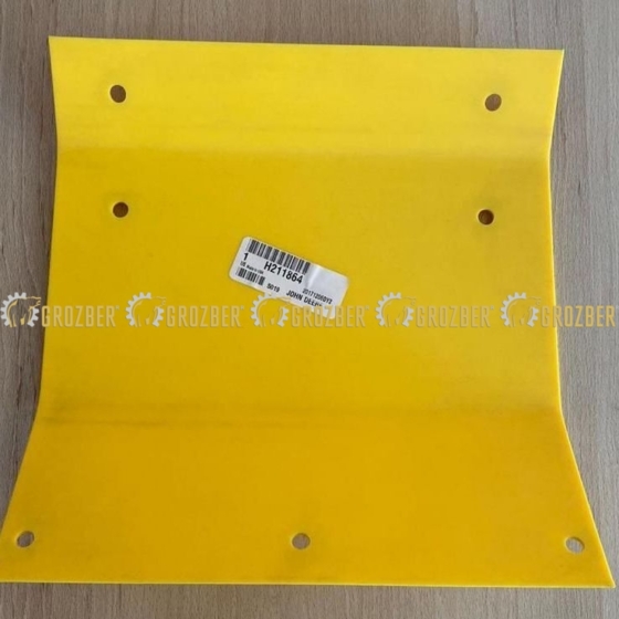H211864 Пластина ліва (комплекта захисту днища комбайна) POLY PLAST sku H211864