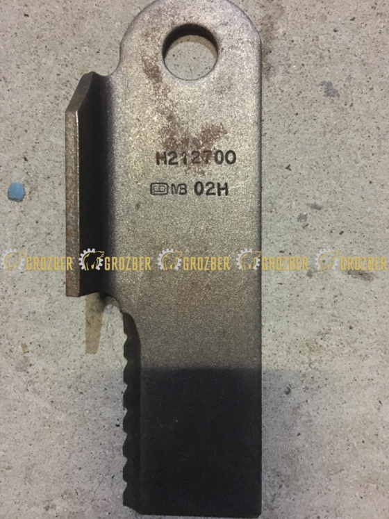 H212700 Ніж подрібнювача комбайна John Deere 187x51x5 ø19.2 Prod UA арт. H212700