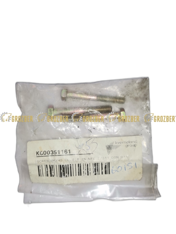 KG00351161 Болт М 6х45 (шт) Kverneland арт. KG00351161