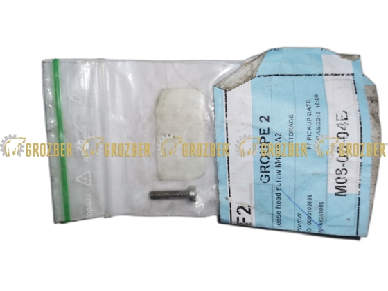 KG00712400 Гвинт з циліндричною головкою M4x16 A2 Kverneland арт. KG00712400
