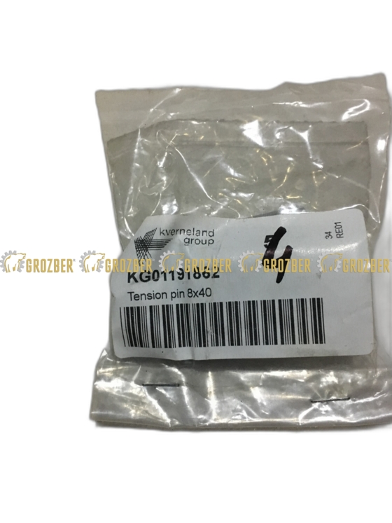 Photo 2 - KG01191862 Штифт Kverneland sku KG01191862