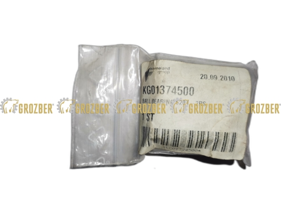 KG01374500 Підшипник кульковий (Kugellager 6201-2RS) Kverneland арт. KG01374500