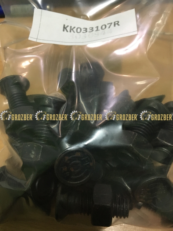 KK033107R Болт M12X35 + гайка M12 (KK033107 + KK016038) Kverneland sku KK033107R