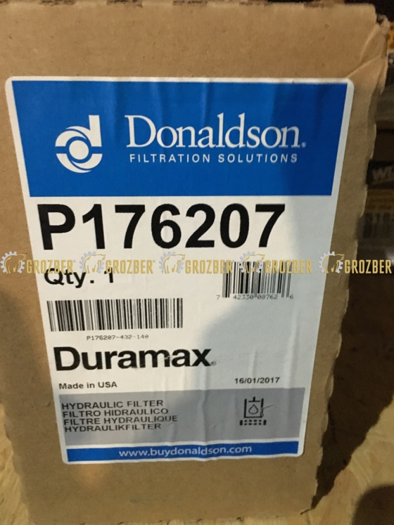 P176207 фільтр гідравлічний (RE273801) DONALDSON арт. P176207