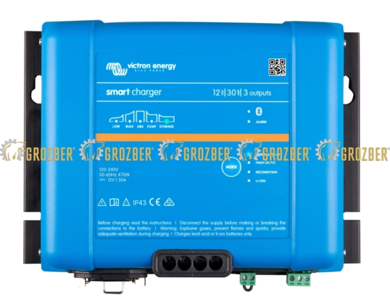 Зарядний пристрій Smart IP43 Victron Energy арт. PSC123053085