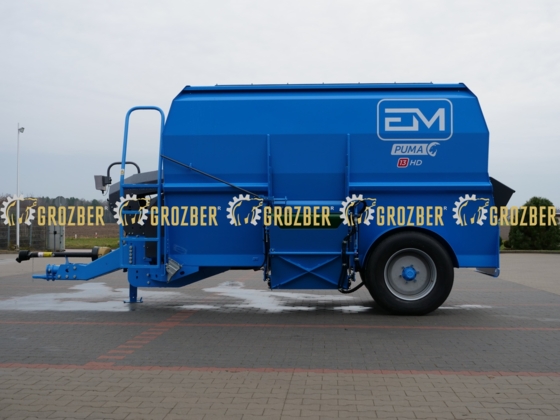 Photo 1 - PUMA 13 HD Кормозмішувач з горизонтальним шнеком Ємність 13 м. куб. PUMA EUROMILK sku PUMA13HD