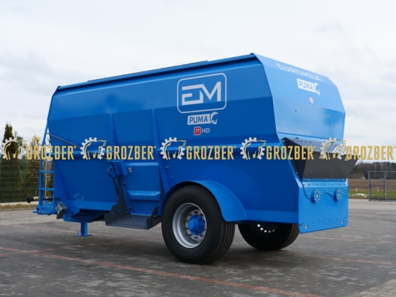 Photo 3 - PUMA 17 HD Кормозмішувач з горизонтальним шнеком Ємність 17 м. куб. PUMA EUROMILK sku PUMA17HD
