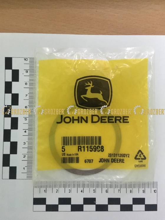 Фото 2 - R115998 Прокладка JOHN DEERE арт. R115998