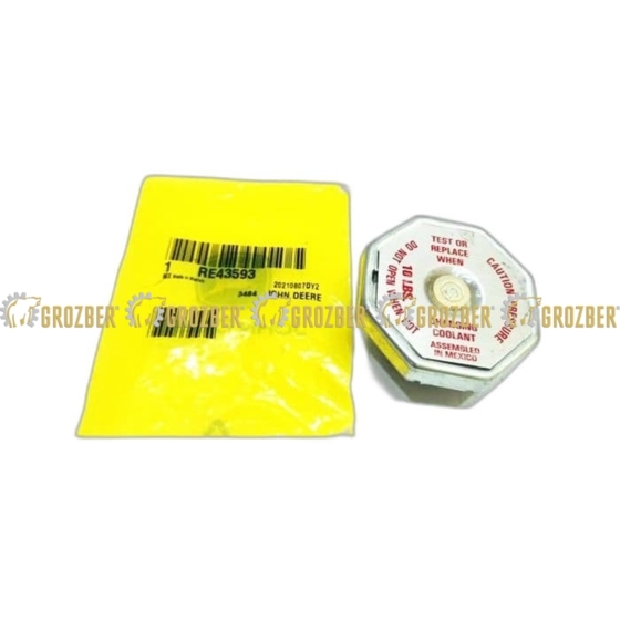RE43593 Кришка заливниї горловини JOHN DEERE арт. RE43593