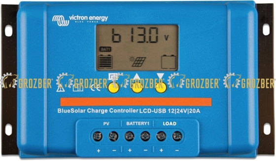 Контроллер заряда BlueSolar PWM (DUO) LCD&USB Victron Energy арт. SCC010020050