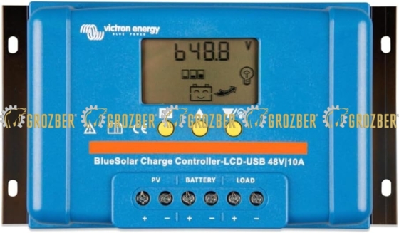 BlueSolar PWM Charge Controller (DUO) LCD&USB Victron Energy sku SCC040010050