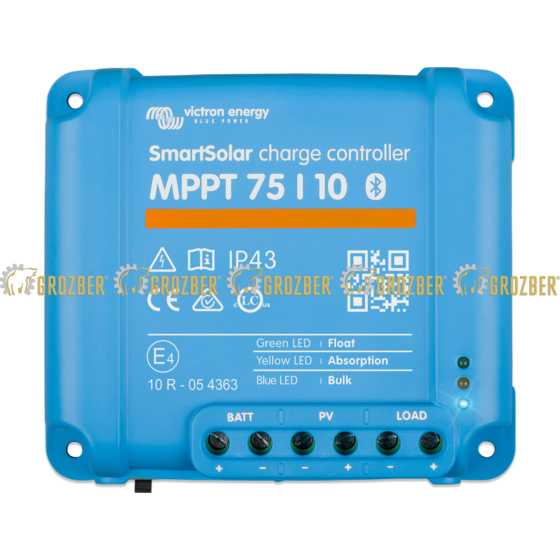 SmartSolar MPPT 75/10, 75/15, 100/15 & 100/20 Victron Energy арт. SCC075010060R